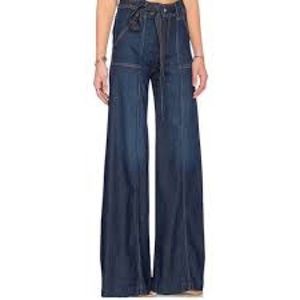 7 For All Mankind Wide Leg Palazzo Jeans size 24